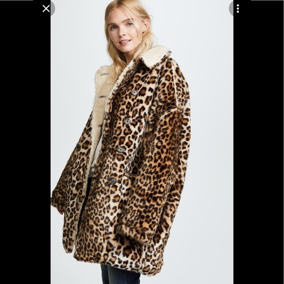 R13 Leopard oversized coat - worn a handful of times - EXCELLENT condition - Picture 1 of 5